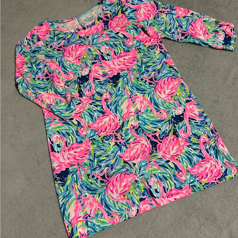 LILLY PULITZER Flamingo dress